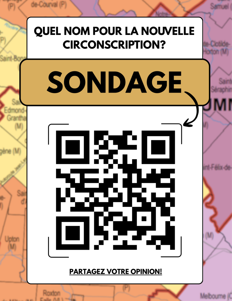 Sondage - Quel nom pour la nouvelle circonscription