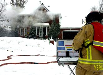 Cinquième alarme pour un incendie de résidence à Drummondville