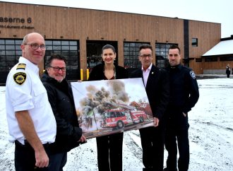 Saint-Léonard-d’Aston : les ministres Guilbault et Martel inaugurent une caserne incendie d’avant-garde au Centre-du-Québec