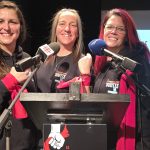 Mélanie Létourneau, Andréanne Tessier et Rachel Bissonnette