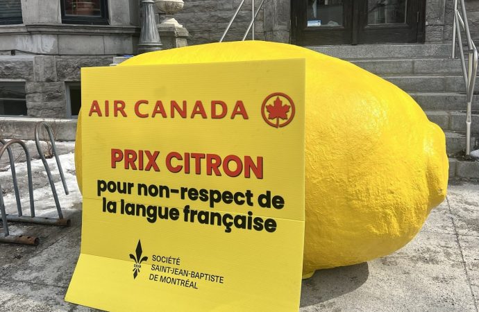 Prix citron à Air Canada : un rappel de l’importance du français au Québec …comme à Drummondville