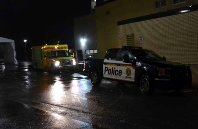 Altercation entre un homme et une femme : importante intervention policière à Drummondville
