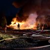 Incendie suspect à Wickham : violent incendie la scène et dossier transférés à la Sûreté du Québec