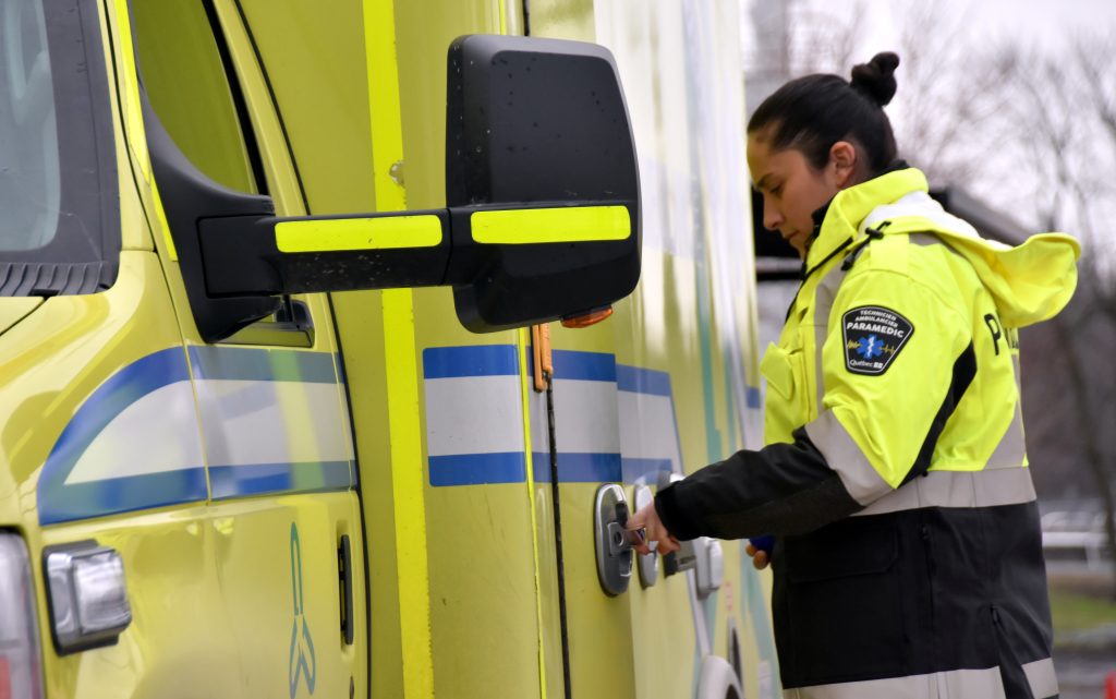 Intervention HAZMAT chez Agropur @ Crédit photo Eric Beaupré Vingt55 Tous droits réservés (17)