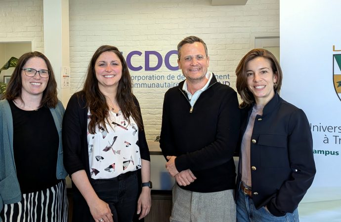 La CDC Drummond et l’UQTR Campus Drummond unissent leurs forces pour valoriser l’innovation sociale du milieu communautaire