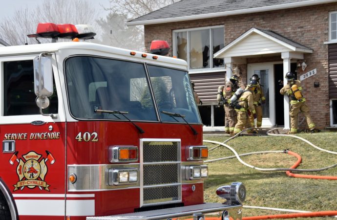 Sécurité incendie : Drummondville, Saint-Germain et Saint-Cyrille évaluent un possible regroupement