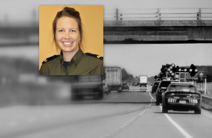 Commémoration : Maureen Breau devient la première policière à être honorée symbole d’un nouvel hommage policier