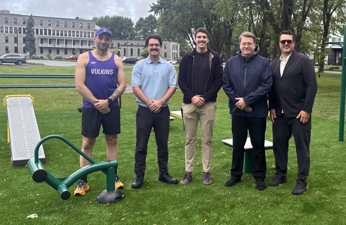 Un nouveau parcours d&rsquo;entraînement en plein air accessible au Cégep de Victoriaville