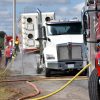 Début d&rsquo;incendie sur un camion : une conductrice efficace a eu chaud sur l&rsquo;autoroute 20
