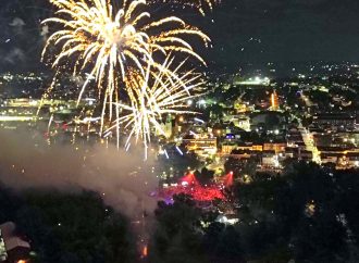 Fête nationale à Drummondville : la pluie n&rsquo;a pas arrêté la fête, l&rsquo;ambiance était au rendez-vous
