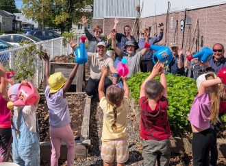 Le Jardin’Âge fait peau neuve grâce au soutien du Programme de soutien aux initiatives environnementales