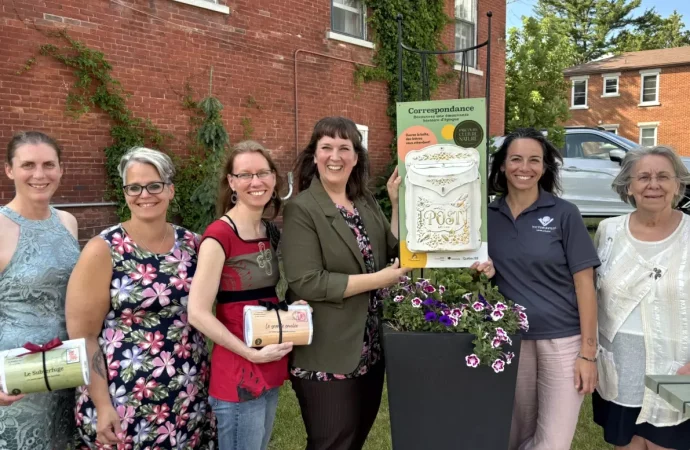 Projet Correspondance : À Victoriaville, des lettres d&rsquo;autrefois prennent vie sur le parcours Culture Nature