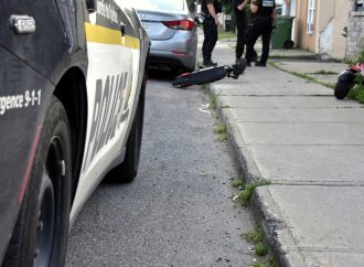 Un incident impliquant une trottinette électrique fait un blessé et mène à une enquête de la Sûreté du Québec
