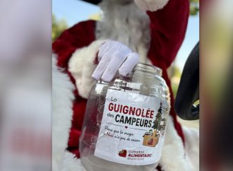 Le Noël des campeurs devient un mouvement de solidarité au profit du Comptoir alimentaire