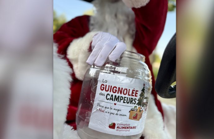 Le Noël des campeurs devient un mouvement de solidarité au profit du Comptoir alimentaire