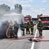 Feu de véhicule : un projet de vacances s&rsquo;enflamme sur l&rsquo;autoroute 20
