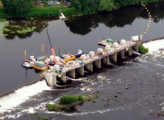 Importants travaux au barrage du centre-ville : Hydro-Québec fait le point sur les travaux en cours