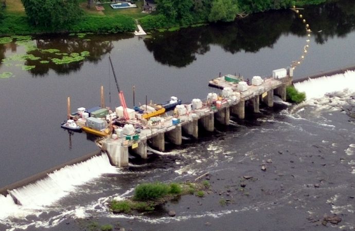 Importants travaux au barrage du centre-ville : Hydro-Québec fait le point sur les travaux en cours