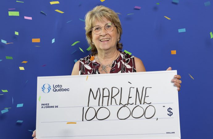 Une résidente du Centre-du-Québec remporte 100 000 $ au Lotto Max