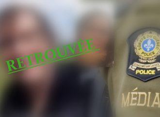 Avis de recherche levé : la femme a été retrouvée saine et sauve, confirme la SQ