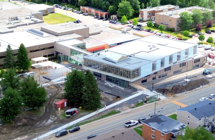 Un nouveau visage, une nouvelle ère pour le Cégep Drummond : le nouveau pavillon prend vie