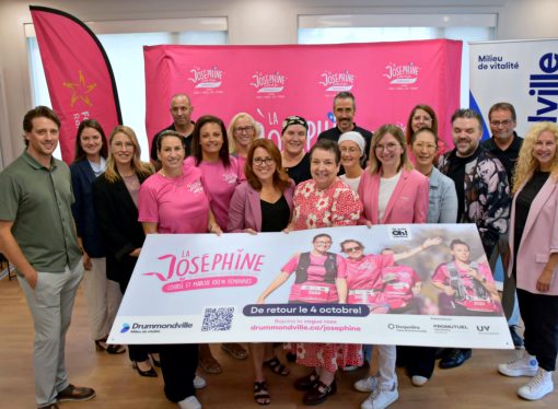 La vague rose de La Joséphine déferlera à nouveau sur Drummondville !