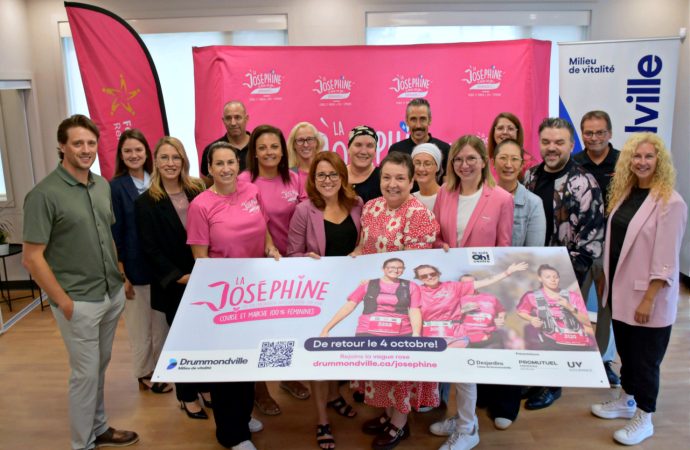 La vague rose de La Joséphine déferlera à nouveau sur Drummondville !