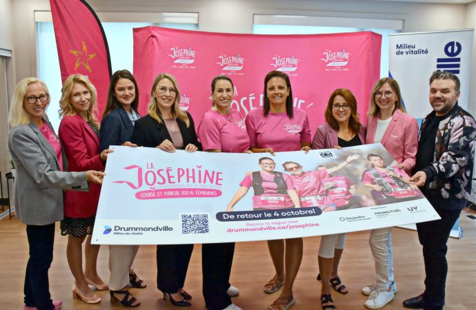À quelques jours de La Joséphine, la vague rose s’apprête à déferler sur Drummondville …y serez-vous?