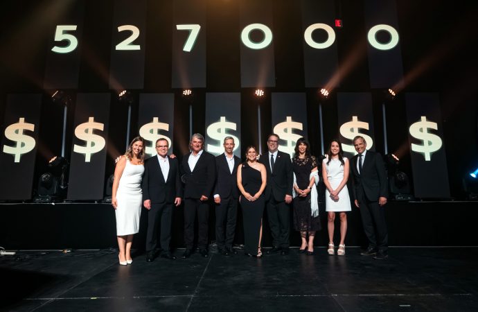 Fondation Sainte-Croix/Heriot : une soirée et une campagne extraordinaires ont permis d’amasser un demi-million de dollars pour la santé à Drummondville