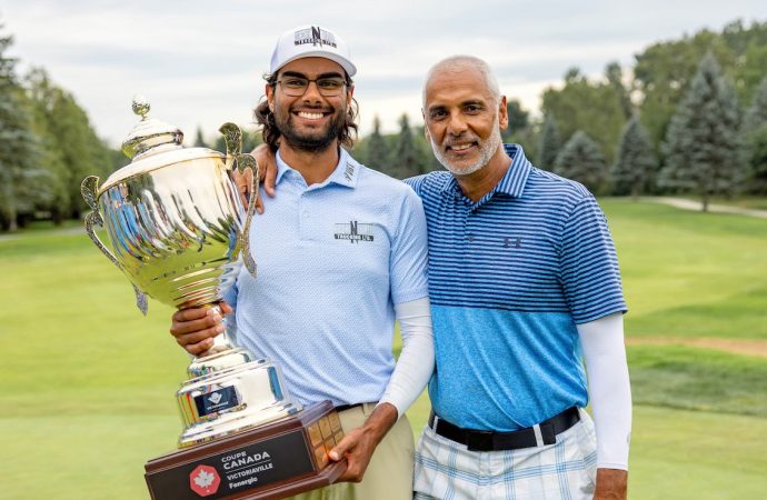Coupe Canada : une performance historique à Victoriaville, Sihota établit un nouveau record parmi l’élite du golf