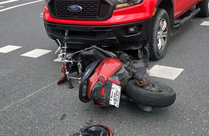Accident de scooter : un autre accident impliquant un scooter fait une blessée à Drummondville