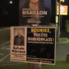 Sylvain Marcoux mise sur une campagne d’affichage nationaliste dans Marie-Lacoste-Gérin-Lajoie
