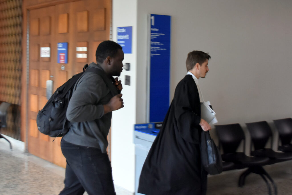 Nardos Sedjro Monel Houehou a reconnu sa culpabilité à deux chefs d’accusation @ Crédit photo Eric Beaupré Vingt55 Tous droits réservés (3)