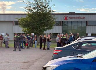 Un incendie force l’évacuation des employés de Félix Schoeller à Drummondville