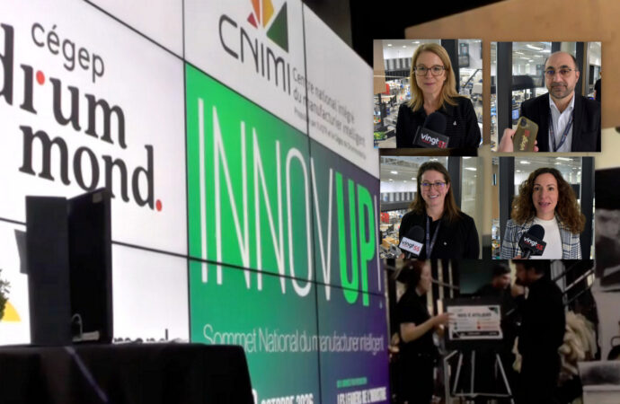 InnovUP! : un premier sommet national du manufacturier intelligent à Drummondville