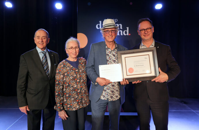 De UZEB au Cirque du Soleil : Michel Cusson voit son nom associé à une nouvelle scène à Drummondville