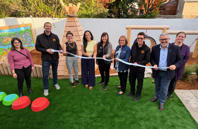 Un nouvel espace de jeu et de rencontre pour la Maison de la Famille Drummond